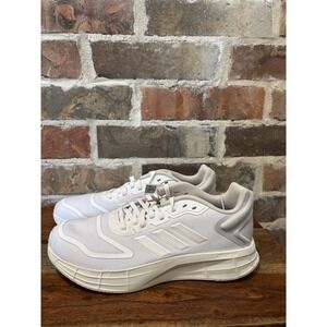 New Adidas Duramo 10 Women's 8.5 Running Shoes Lightweight Trainers Cloud White